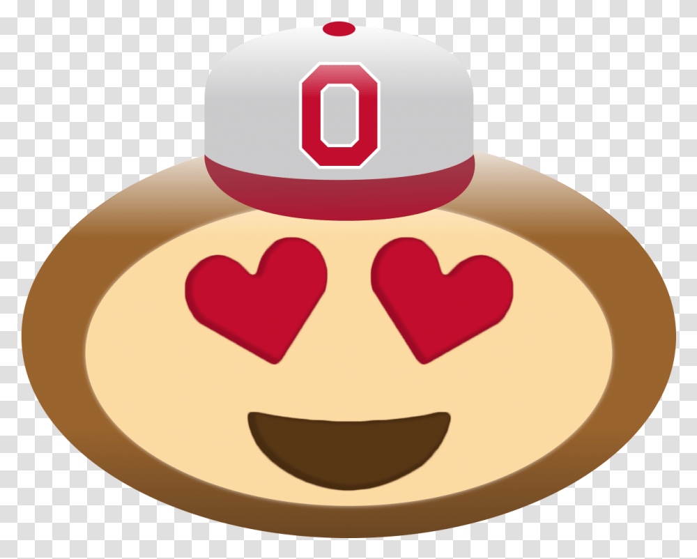 Or Do I Love Them Ohio State Emoji Clipart Full Size Brutus Buckeye, Heart, Text, Snowman, Winter Transparent Png