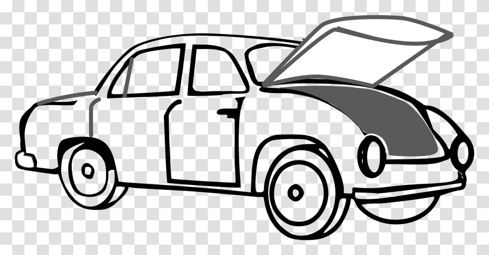 Or Treat Car Picture Stock Files Car With Open Trunk Clipart, Lamp, Face, Statue, Sculpture Transparent Png