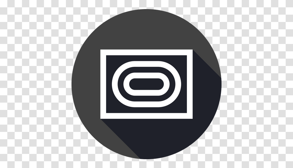 Oracle Icon Of Line Style Available In Svg Eps Ai Email Icon Round, Logo, Symbol, Trademark, Spiral Transparent Png