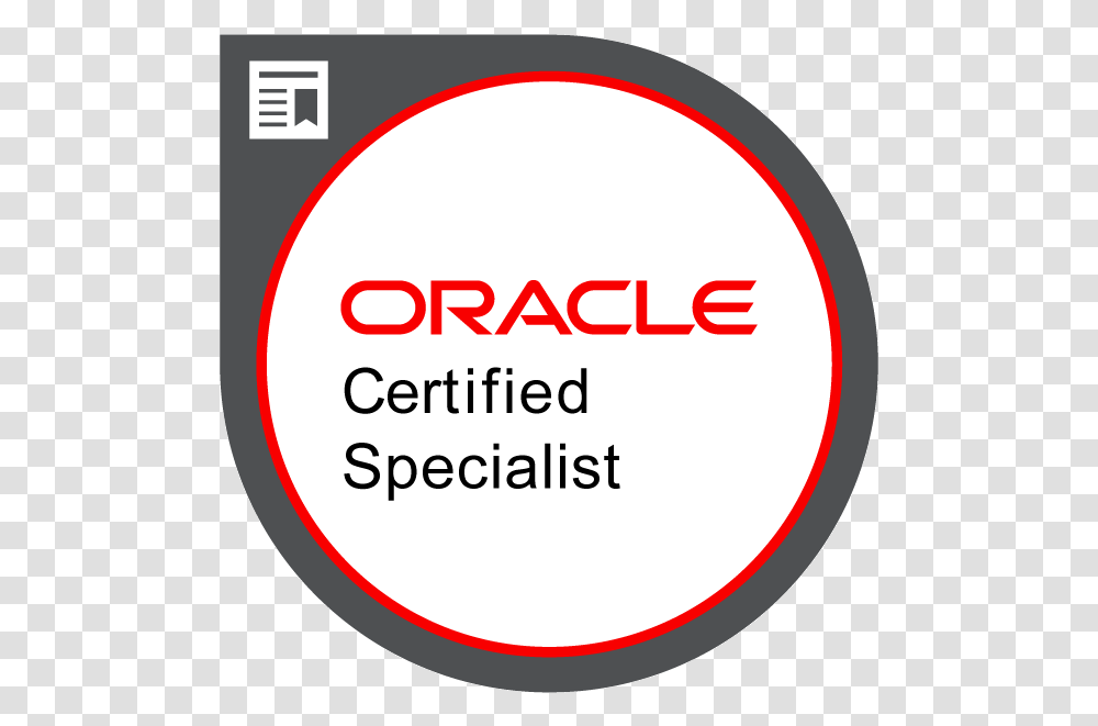 Oracle Oracle Cloud Infrastructure Associate Badge, Label, Text, Symbol, Word Transparent Png