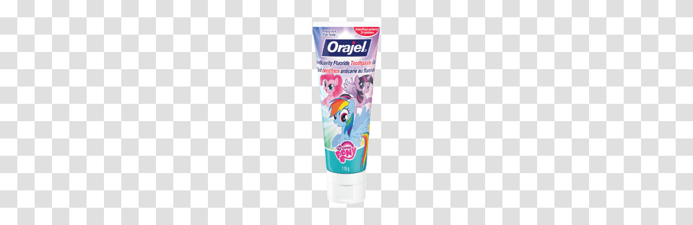 Orajel My Little Pony Flouride Toothpaste, Bottle Transparent Png
