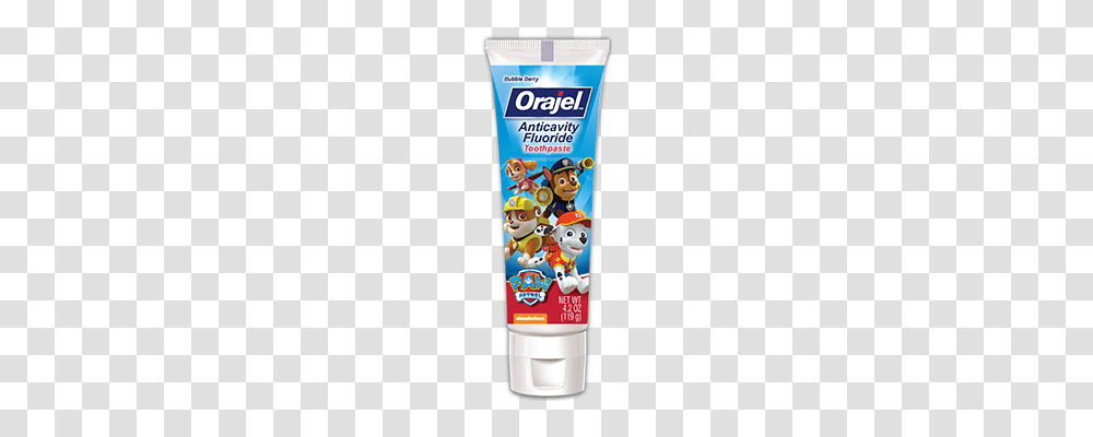 Orajel Paw Patrol Fluoride Toothpaste, PEZ Dispenser Transparent Png