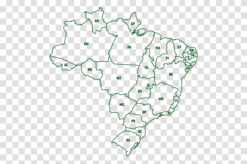 Oral Sin Implantes Outline Brazil Political Map, Diagram, Plot, Atlas, Painting Transparent Png