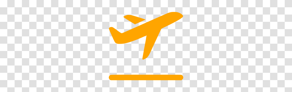 Orange Airplane Takeoff Icon, Plant, Fruit, Food, Logo Transparent Png