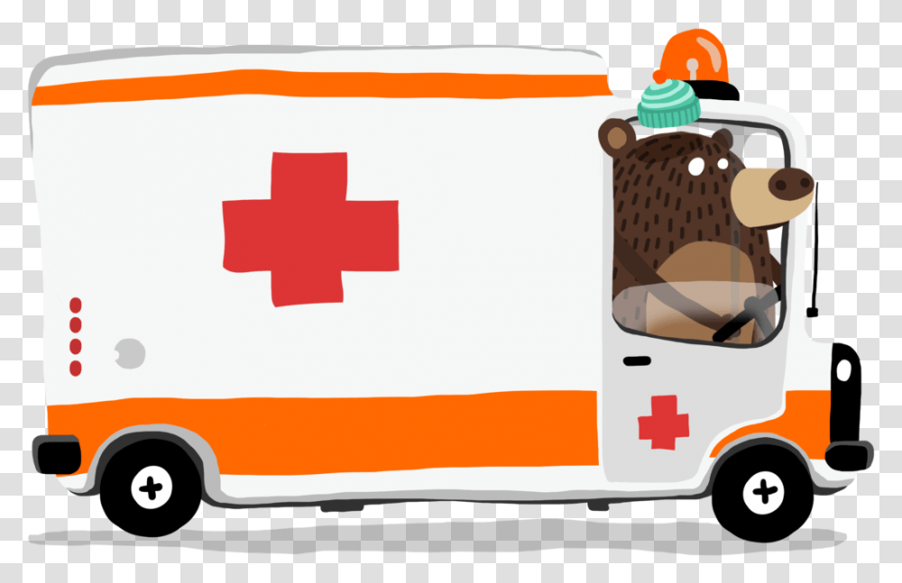 Orange Ambulance Clip Art Ambulance, First Aid, Logo, Trademark Transparent Png