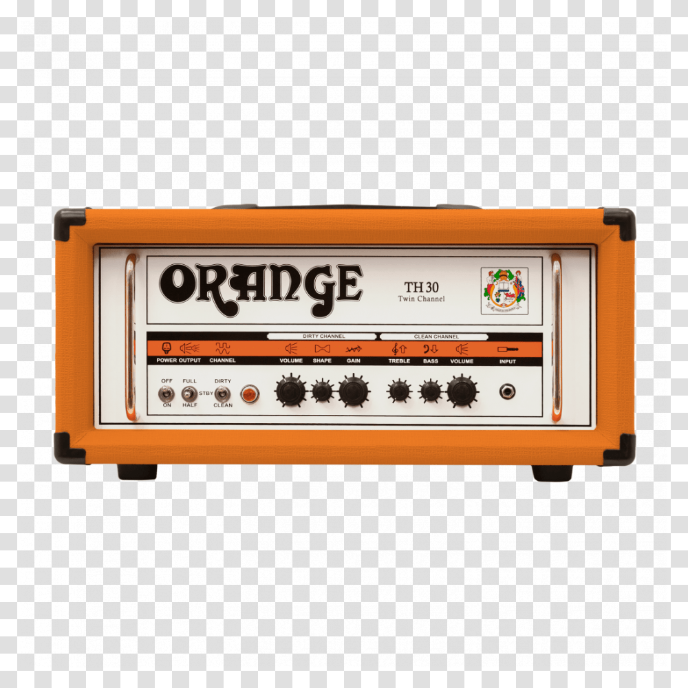 Orange Amplifiers Th30h 30w Tube Guitar Amp Head Hi Gain Guitar Amp Heads, Radio, Stereo, Electronics, Scoreboard Transparent Png