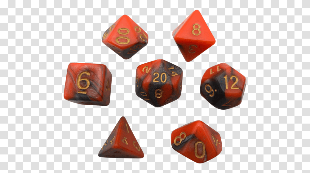 Orange And Gray Dice For Dampd Dice, Game Transparent Png