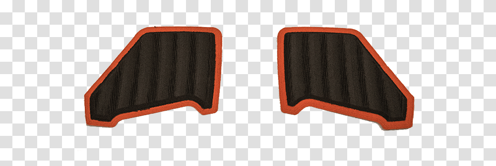 Orange And Grey Traction Pads For Bonafide Ss127 X Ray Thunder, Wallet, Accessories, Accessory Transparent Png