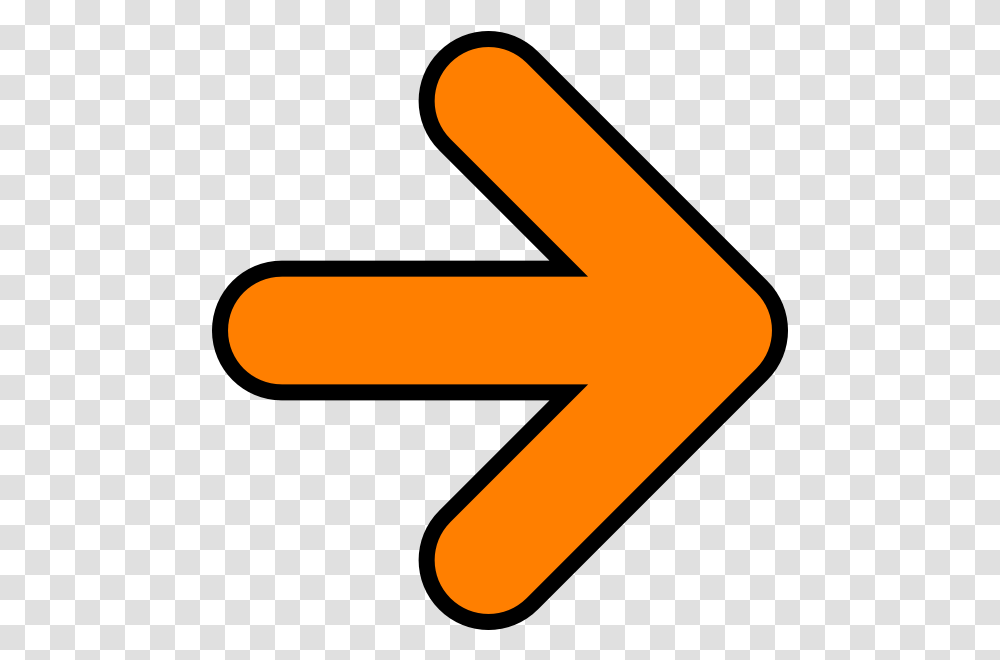 Orange Arrow Background, Logo, Symbol, Trademark, Hammer Transparent Png