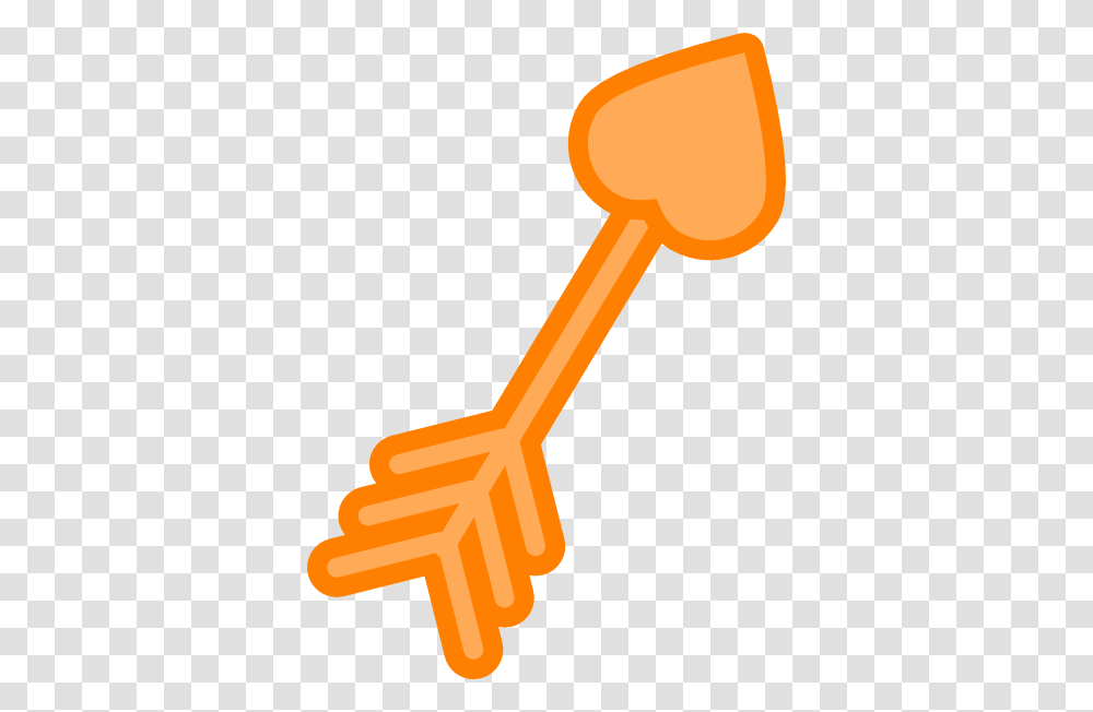 Orange Arrow Clip Arts For Web, Rattle, Shovel, Tool, Key Transparent Png