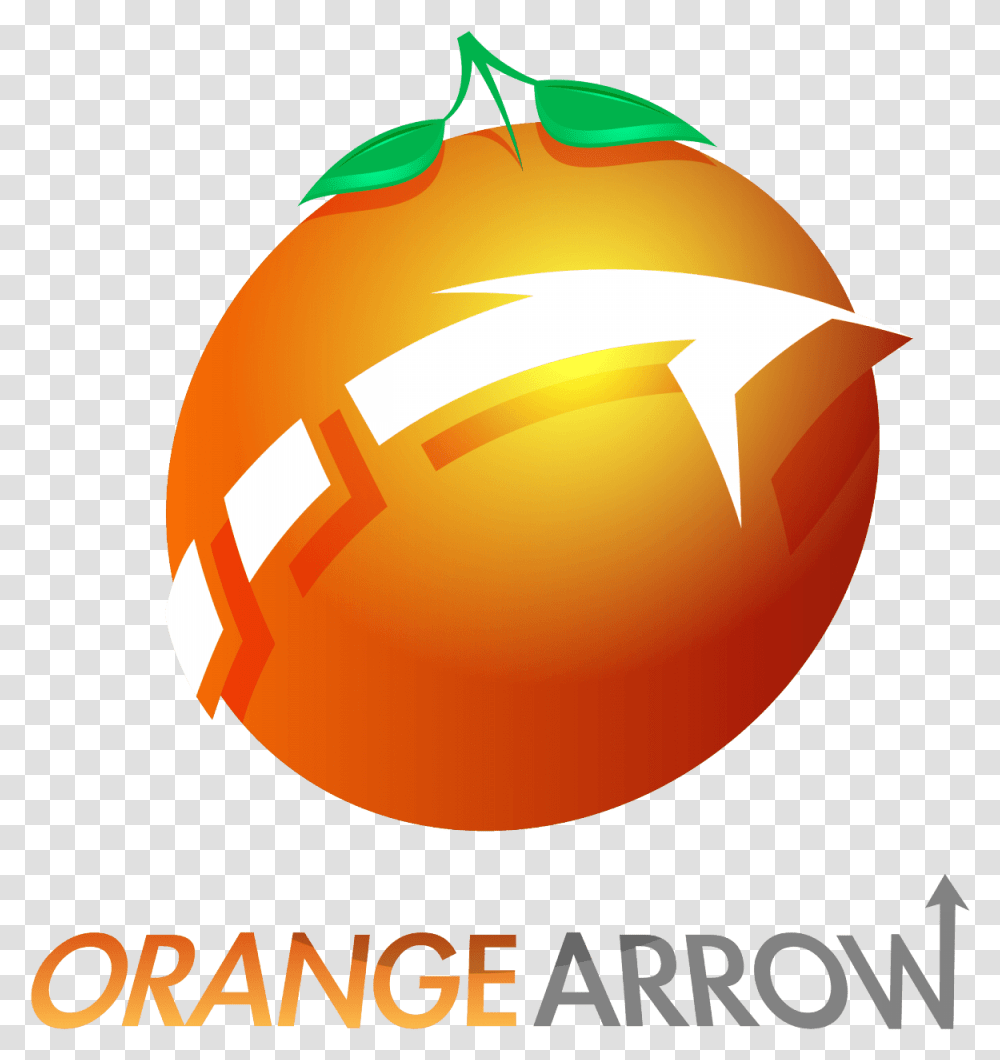 Orange Arrow Illustration, Sphere, Plant Transparent Png