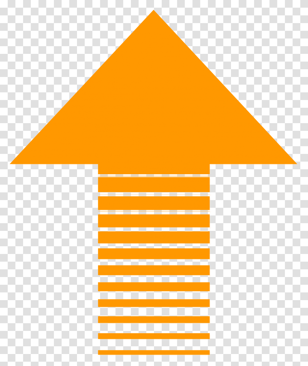 Orange Arrow On A White Background Free Image, Paper, Plot Transparent Png