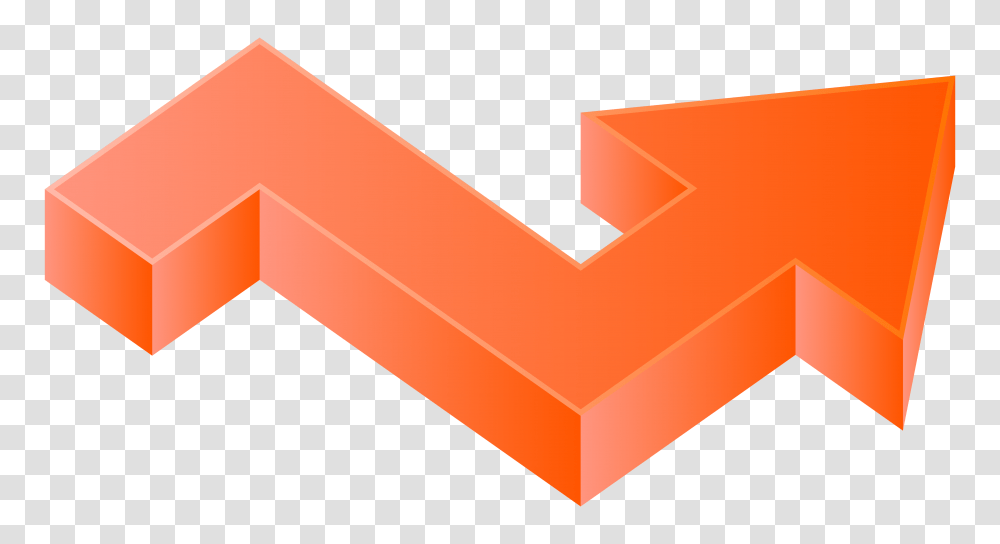 Orange Arrow Right Clip Art, Box, Foam, Rubber Eraser Transparent Png