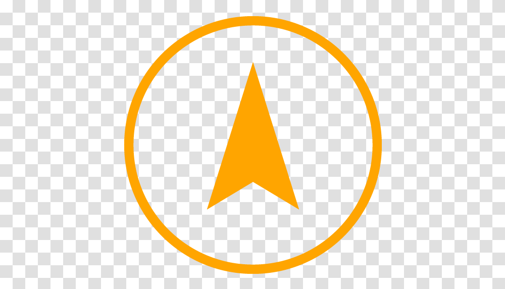 Orange Arrow Up 8 Icon Arrow Up Orange Icon, Symbol, Logo, Trademark, Outdoors Transparent Png