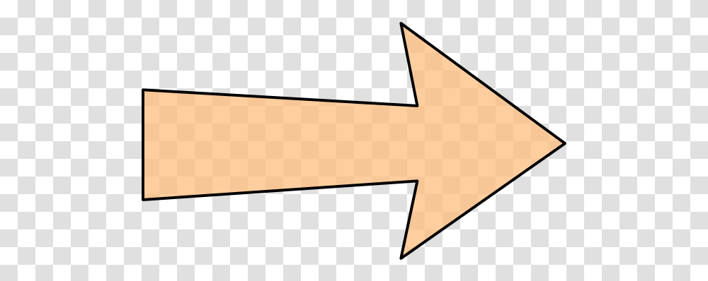 Orange Arrow With Thin Outline Clip Art Outline Of An Arrow, Symbol, Text, Logo, Label Transparent Png