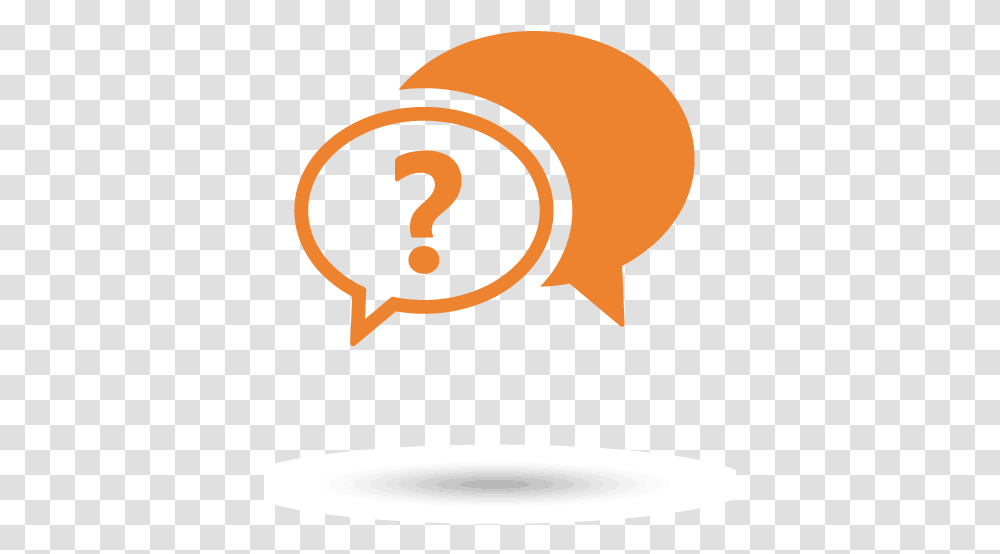 Orange Ask Questions Icon, Label, Text, Lighting, Beverage Transparent Png