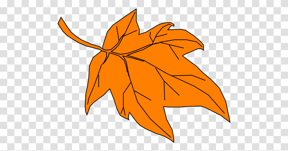 Orange Autumn Leaf Clip Art, Plant, Tree, Maple Leaf Transparent Png