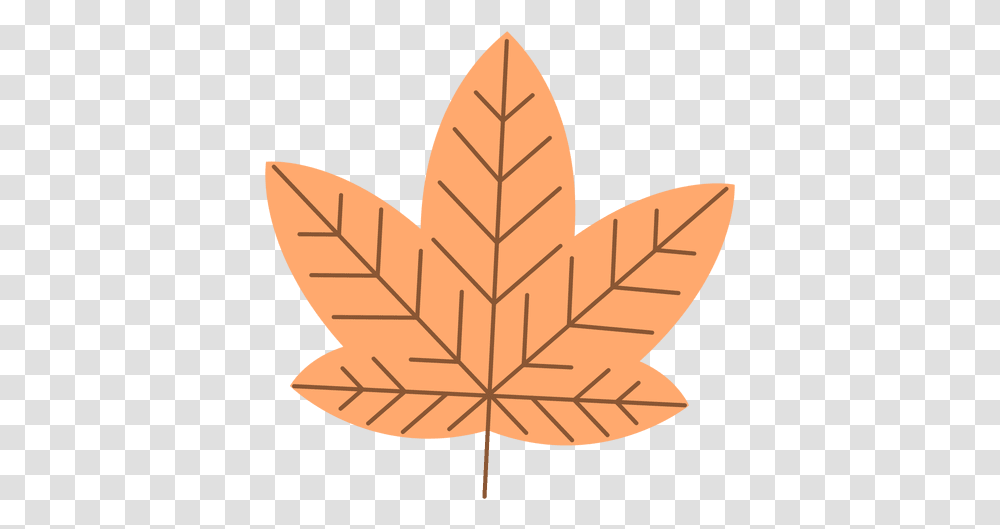 Orange Autumn Maple Leaf Draw A Tobacco Plant, Tree Transparent Png
