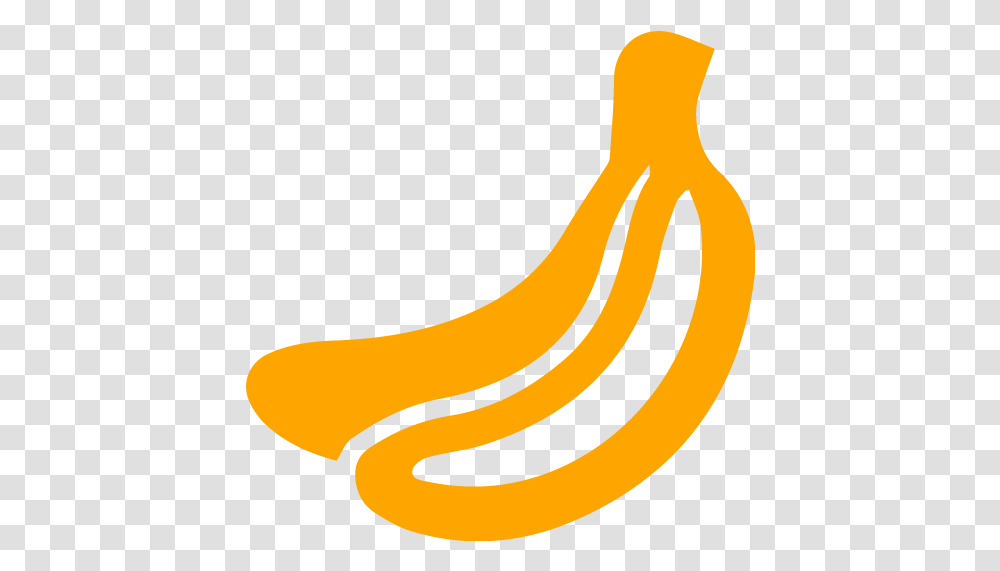 Orange Banana Icon Free Orange Fruit Icons Banana Free Logo, Plant, Food, Peel, Vegetable Transparent Png