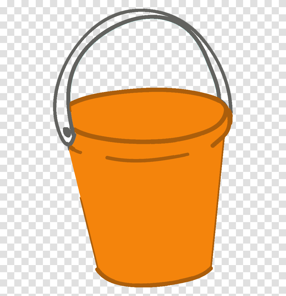 Orange Beach Bucket Clipart Bucket Clipart Transparent Png