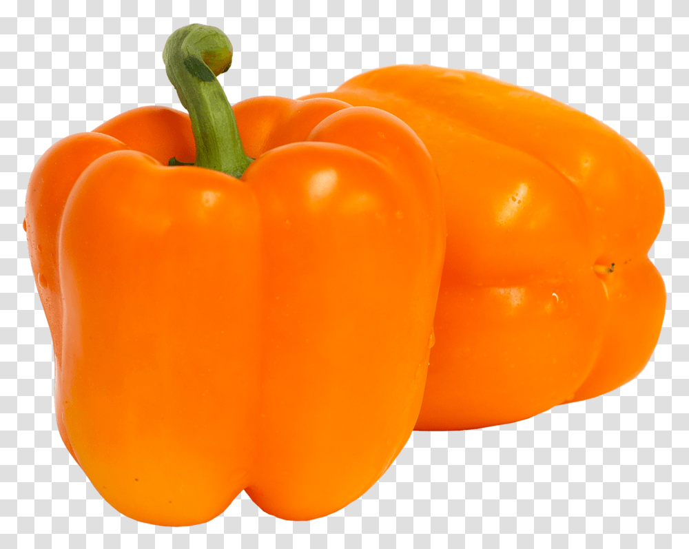 Orange Bell Peppers 1 Lb Pepper, Plant, Vegetable, Food Transparent Png
