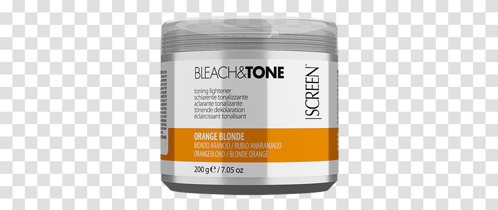 Orange Blonde Hair Toning Bleach Cosmetics, Label, Plant, Bottle Transparent Png