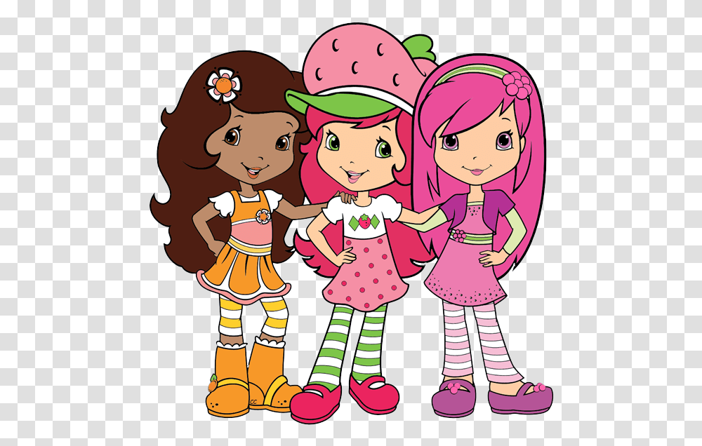 Orange Blossom Strawberry Shortcake Characters, Person, People, Family, Girl Transparent Png