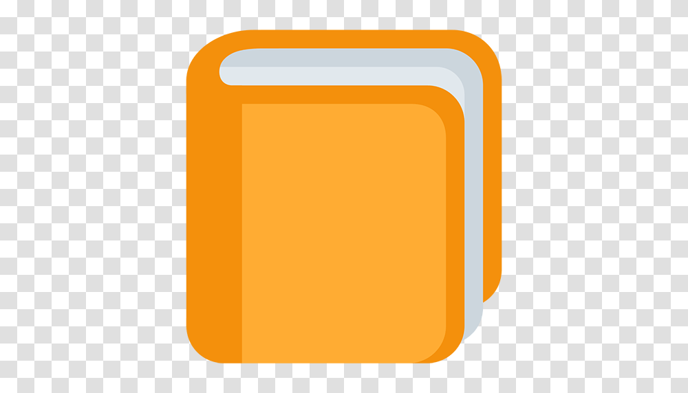 Orange Book Emoji For Facebook Email Sms Id, Mailbox, Letterbox, Logo Transparent Png