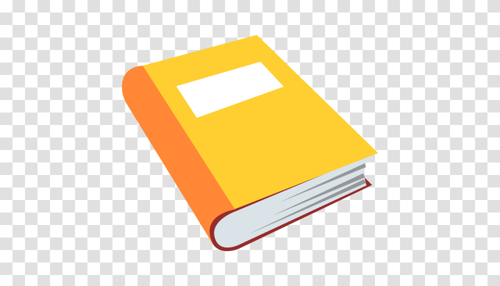 Orange Book Emoji For Facebook Email Sms Id, Label, Business Card, Paper Transparent Png