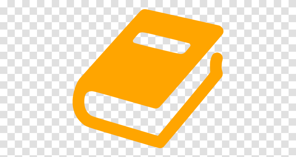 Orange Book Icon Free Orange Book Icons Black Book Icon, Text, Hammer, Tool, Cowbell Transparent Png