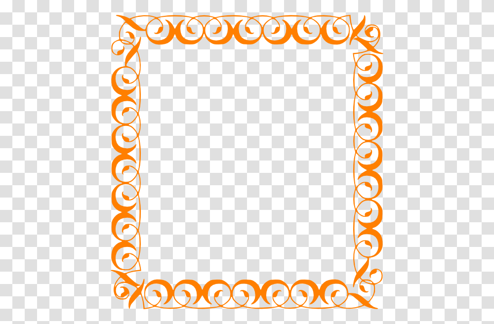 Orange Border Clip Art, Oval, Pattern Transparent Png