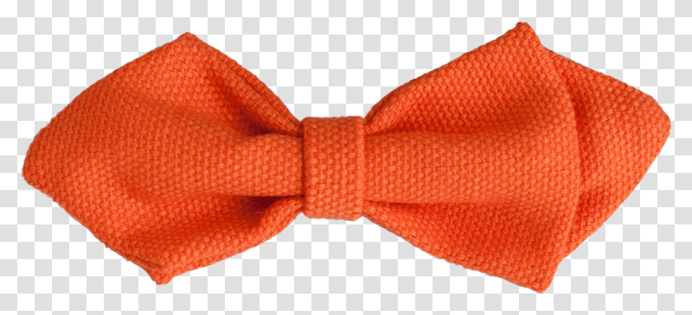 Orange Bow, Tie, Accessories, Accessory, Necktie Transparent Png