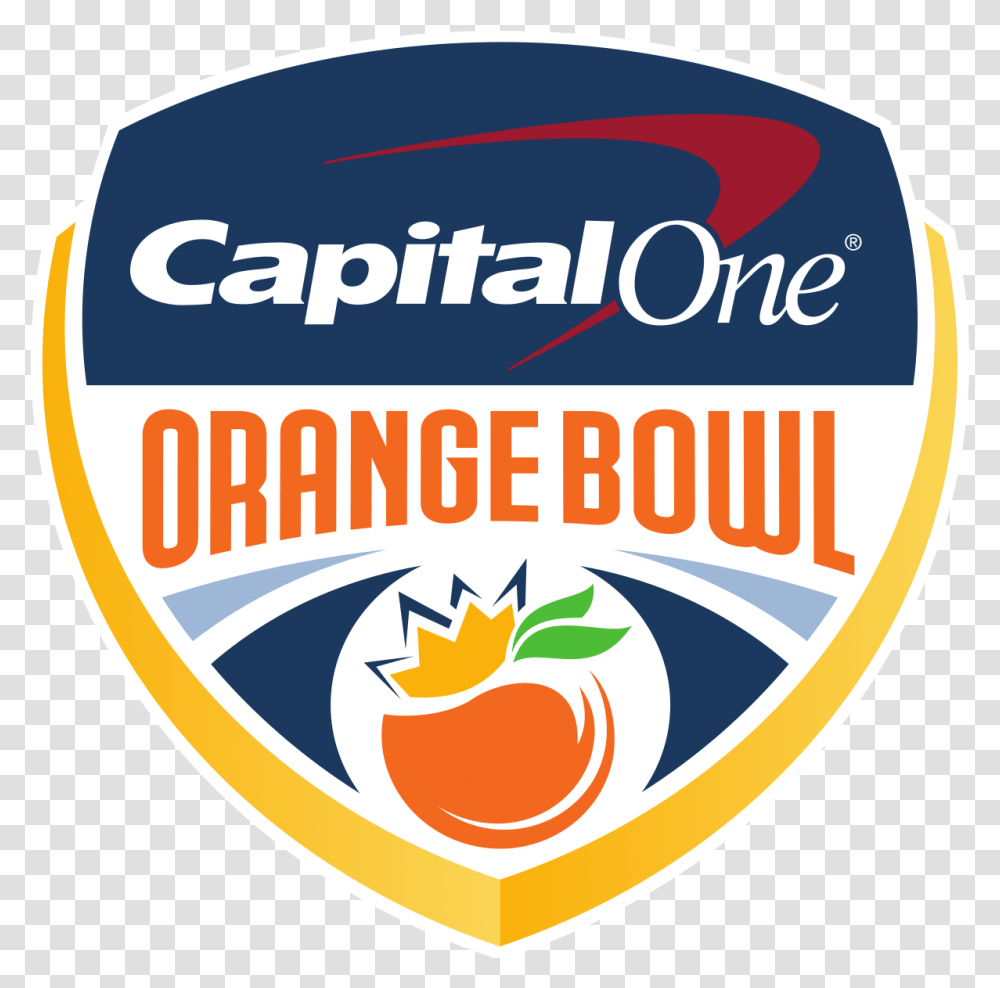 Orange Bowl Wikipedia Capital One Orange Bowl Logo, Label, Text, Symbol, Sticker Transparent Png