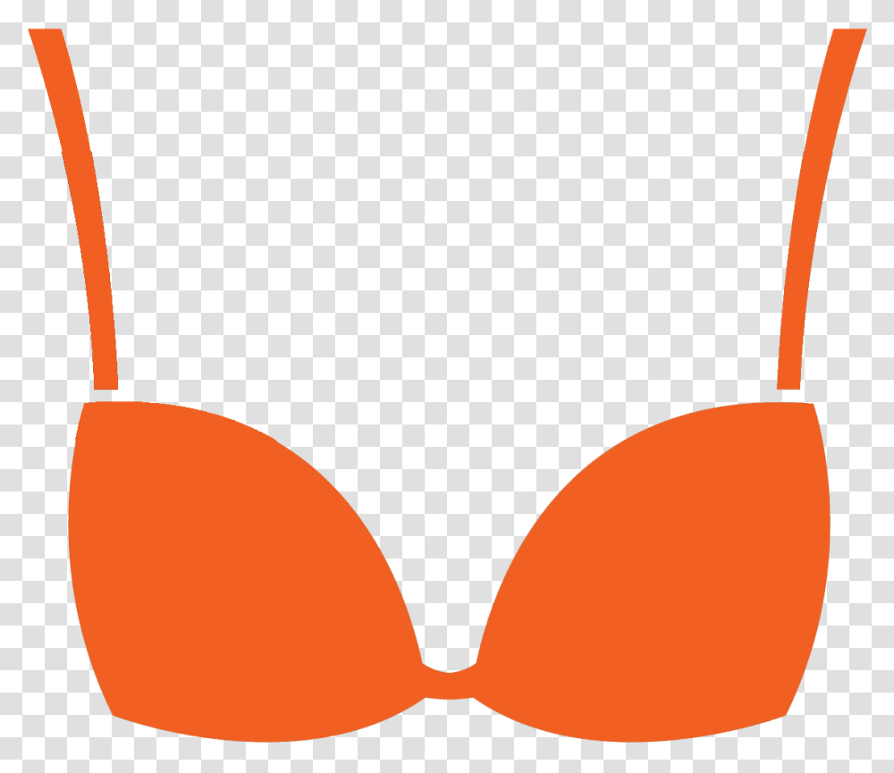 Orange Bra Icon Bra Clipart, Glasses, Accessories, Accessory, Lawn Mower Transparent Png
