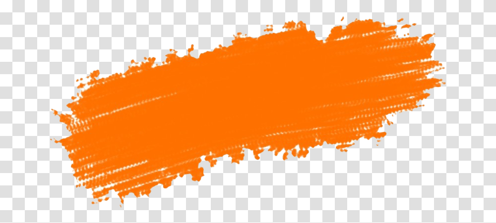 Orange Brush Stroke Clip Art, Label, Logo Transparent Png