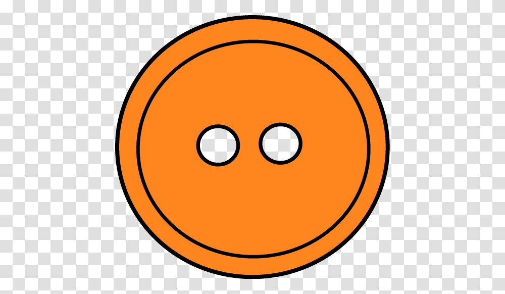 Orange Button, Apparel, Pac Man Transparent Png