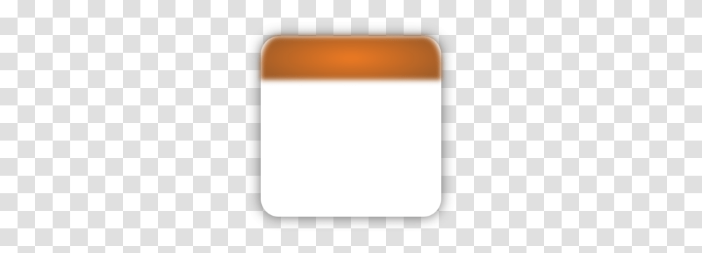 Orange Calendar Icon Clip Art, White Board, Screen, Electronics Transparent Png