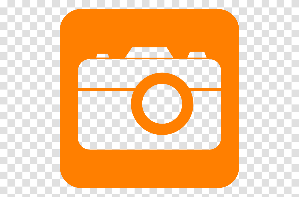 Orange Camera Clip Arts For Web, Electronics, First Aid, Digital Camera, Label Transparent Png