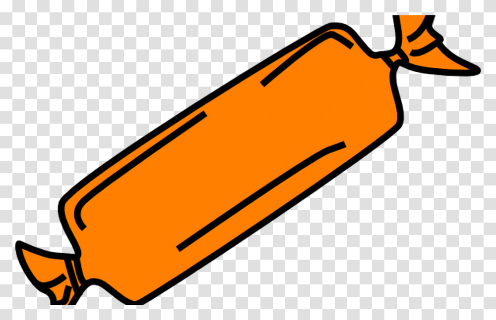 Orange Candy Bar Clip Art Background Candy Clipart, Baseball Bat, Whistle, Lighter, Cowbell Transparent Png