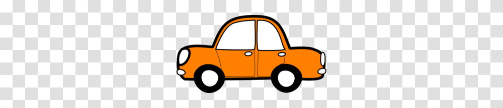 Orange Car Clip Art, Vehicle, Transportation, Automobile, Taxi Transparent Png