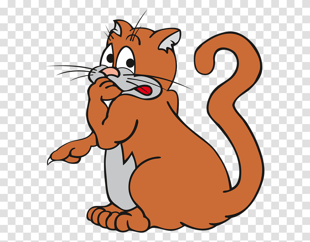 Orange Cat Clipart 19 Buy Clip Art Funny Photos For Instagram Profile, Mammal, Animal, Rodent, Wildlife Transparent Png