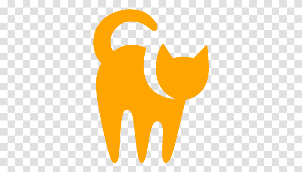 Orange Cat Icon Cat Icon, Animal, Mammal, Pet, Buffalo Transparent Png