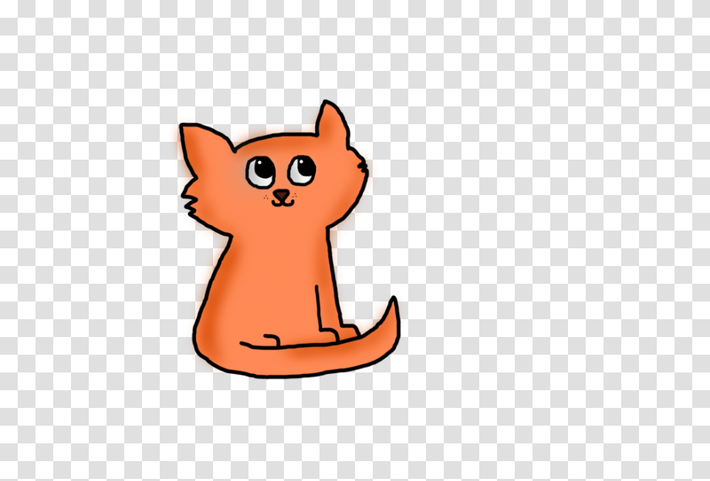 Orange Cat, Label, Animal, Mammal Transparent Png