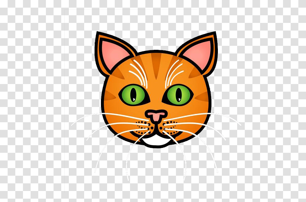 Orange Cat Nose Download Nariz De Gato Dibujo, Pet, Mammal, Animal, Abyssinian Transparent Png