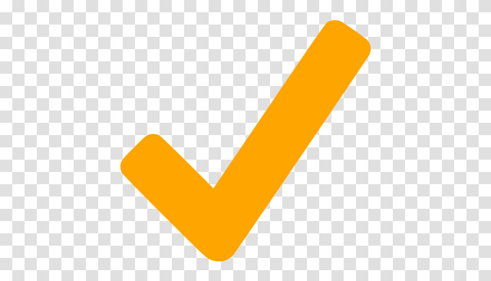 Orange Checkmark Icon, Hammer, Tool Transparent Png