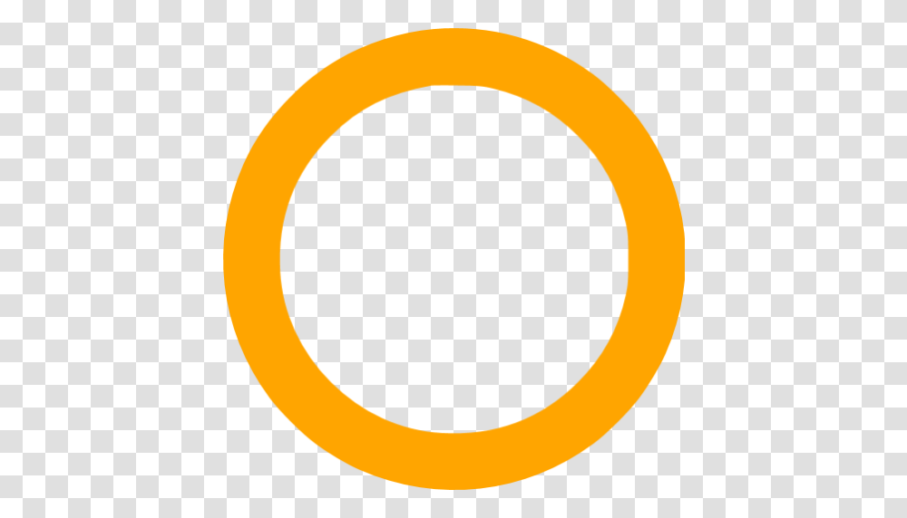 Orange Circle Outline Icon, Label, Outdoors Transparent Png