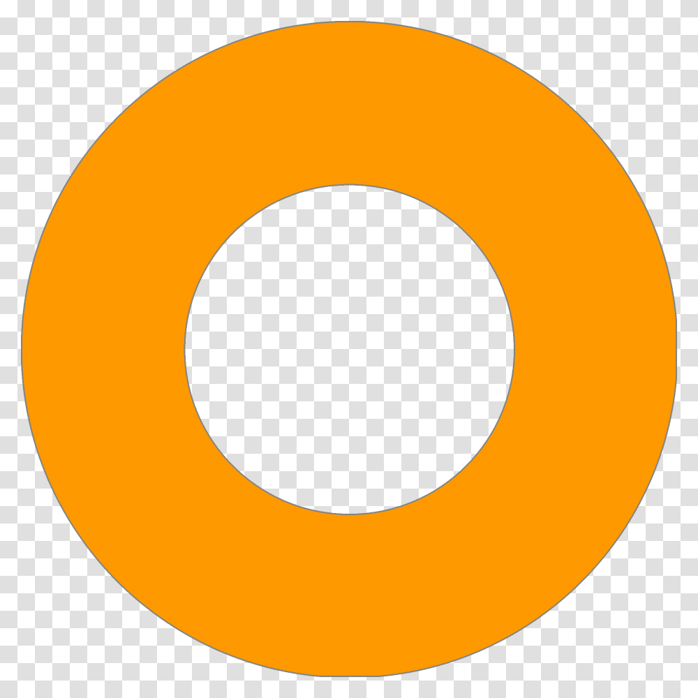 Orange Circle, Number, Label Transparent Png