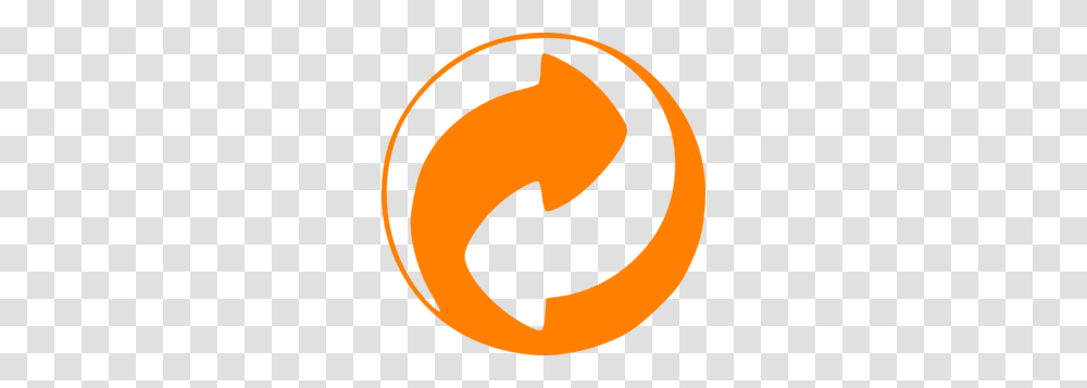 Orange Circular Arrows Clip Art, Logo, Trademark Transparent Png