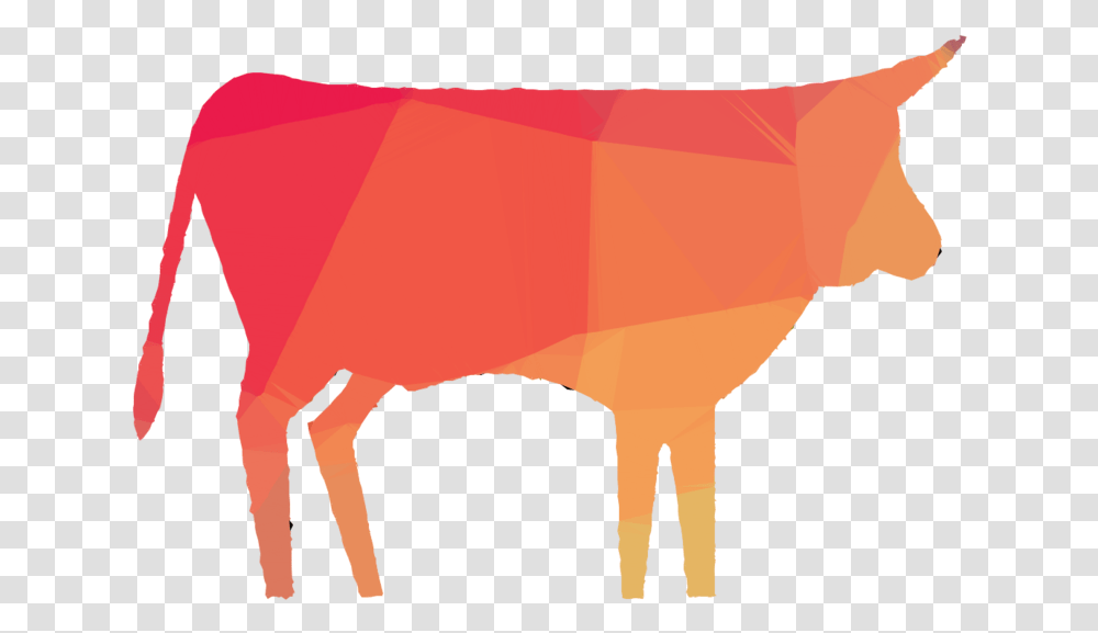 Orange Clipart Cattle Ox Clip Art, Mammal, Animal, Person, Human Transparent Png