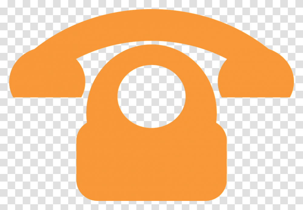 Orange Clipart Cell Phone Brown Telephone Icon, Alphabet, Tool Transparent Png